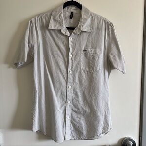 RVCA button down shirt. M